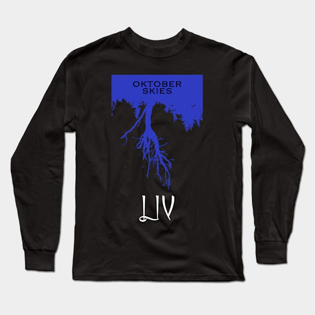 LIV Oktober Skies Tree Long Sleeve T-Shirt by Lumooncast